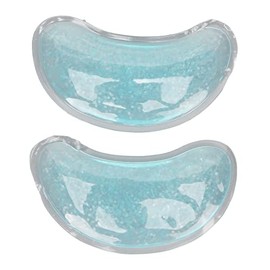 Paquete de Ojos de Gel de Hielo Reutilizable, Almohadilla de Gel de Compresa Fría y Caliente para Ojos, para Tensión Ocular, Hinchazón Oscura
