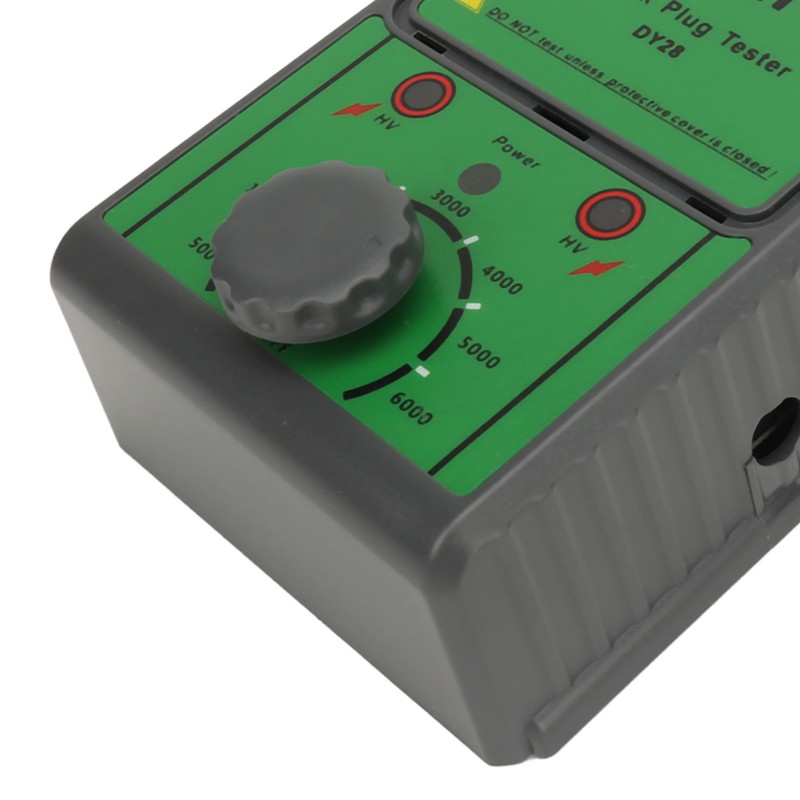 Double Hole Spark Plug Tester Adjustable Frequency Engine Ignition Analyzer