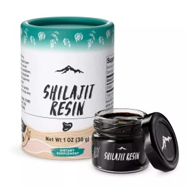Pure Himalayan Shilajit Shilajit Standard Resin with Measuring Spoon - 3rd Party Lab Tested