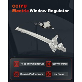 cciyu Power Window Regulator With Motor Replacement for 2013-2016 for Ford for F-250 Super Duty,2013-2016 for Ford for F-350 Super Duty Rear Left Driver Side