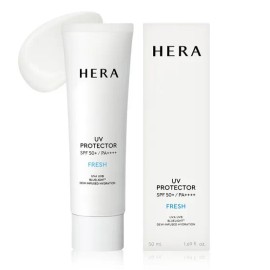 Hera [Fashion Plus][Hera][Hera] UV Protector Fresh 50ml / Cooling Sun Cream / [패션플러스][헤라][헤라] UV 프로텍터 프레쉬 50ml / 쿨링 선크림