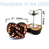 Oktoberfest German Salted Pretzel Nickel Free Hypoallergenic Stud Earrings, Funny