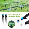 Drip Irrigation System, Push-to-Connect Adjustable Irrigation Set for Garden, Raised