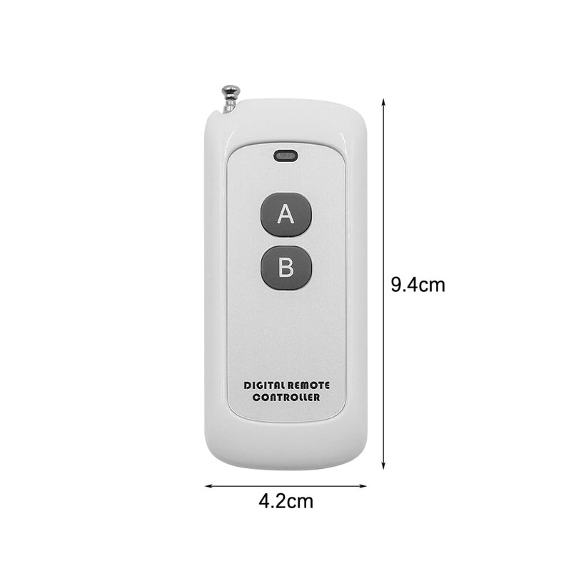 ZONADAH Long Range Remote AB Buttons Remote Control Digital Remote