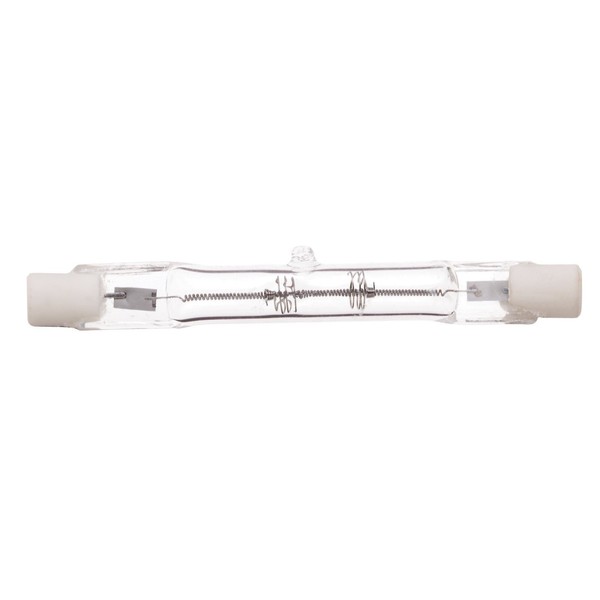 Bulbrite Q75T3/S 120-Volt Halogen Short J-Type Torchiere Bulb, 75-Watt Soft White