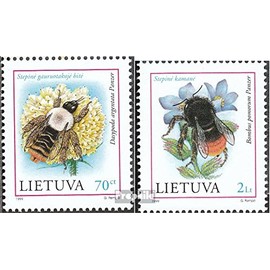 Lithuania 698-699 (complete.issue.) unmounted mint/never hinged ** MNH 1999 Insects (Stamps for collectors) Invertebrates Other (insects, snails, bees…)
