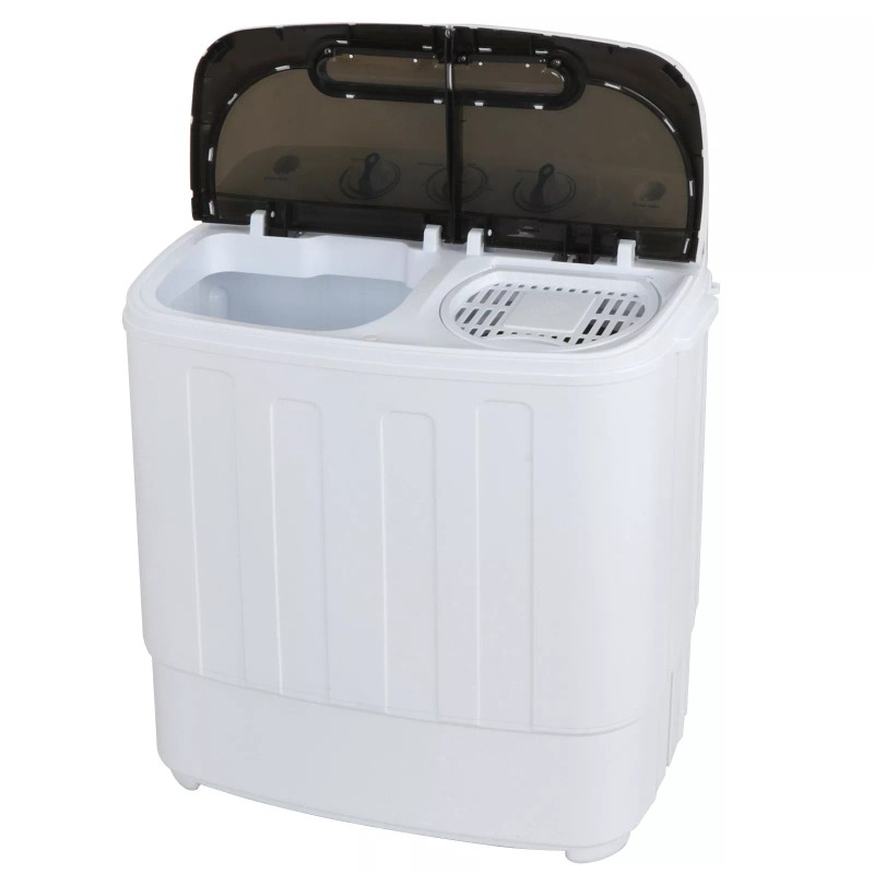 Segawe Portable Mini Compact Twin Tub 13LBS Total Washing Machine