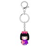 DALANE Acrylic Anime Japanese Kimono Kokeshi Doll Keychain Car Keys
