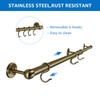 ROTHLEY Hanging Pot Rack Hanger: 39.4 Inch Stainless Steel Pot