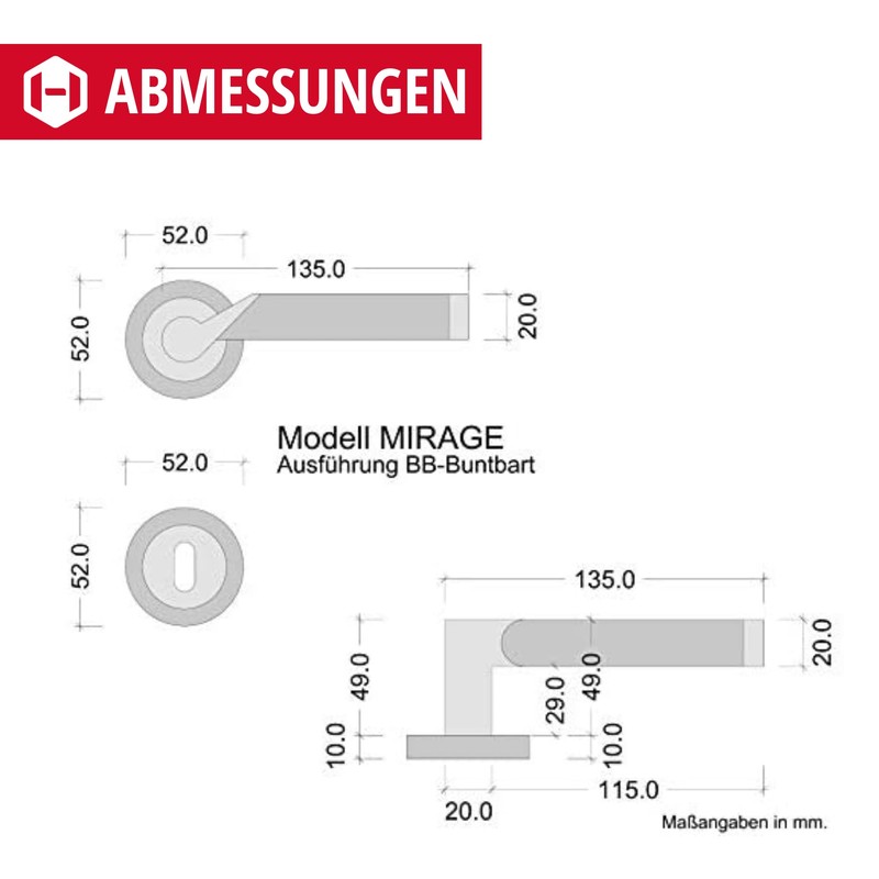 Door Fitting Stainless Steel / Chrome Polished for Room Doors