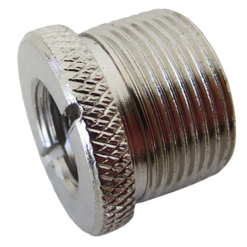 keepdrum MS60 Table Tripod Microphone Stand Gooseneck Chrome + Reducing