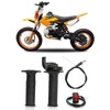 7/8in Twist Throttle Grip with Cable Kill On Off Switch