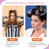 63 Tubos Para Rizar Cabello Abrazadera Plástica Para Cabello