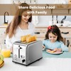 YSSOA 2-Slice Toaster with Extra Wide Slot & Removable Crumb