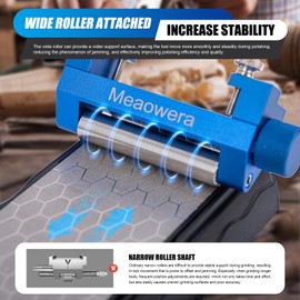 Meaowera Upgraded Honing Guide Tool - Chisel Sharpening Kit with Diamond Sharpening Stone - Adjustable Angle 15°- 45°, Sharpener Jig for Chisel& Planers (400/1000 Grit) (Blue Honing Guide)