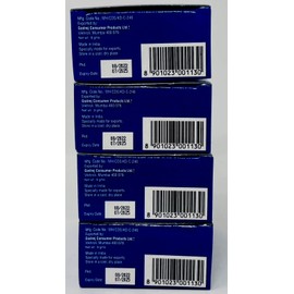 Godrej Permanent Powder Hair Dye Herbal Extracts Natural Black Exp/25 PACK OF 4