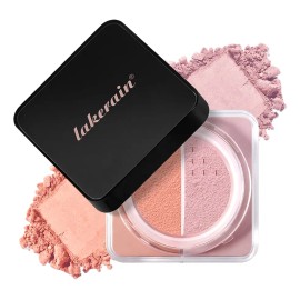 Polvo Suelto Dúo Iluminador Y Corrector, Fijador De Maquilla