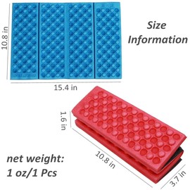 Boolavard Folding Camping Mat Foam XPE Outdoor Portable Waterproof Picnic Mat (Purple)