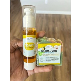 Suga Glam Skincare (Set) Smooth And Clear & 3Days Flawless Oil: