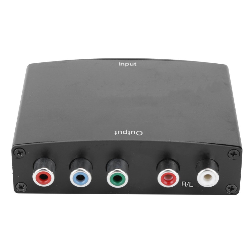 HD Video Converter HDMI to 5RCA RGB Color Difference Component