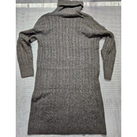 A New Day Women's Turtleneck Long Sleeve Cozy Sweater Dress Size XXL Black