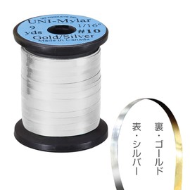 ティムコ(TIEMCO) フライマテリアル UNIマイラー #10 1/16 ゴールド/シルバー 62021407100