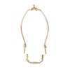 B&P Lamp® 8 Inch Heavy Duty Lamp Harp, Brass Plated