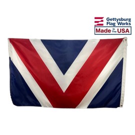 Victory in Europe Historical WWII Outdoor Flag, V-E Day Flag, Made in USA (3x5')