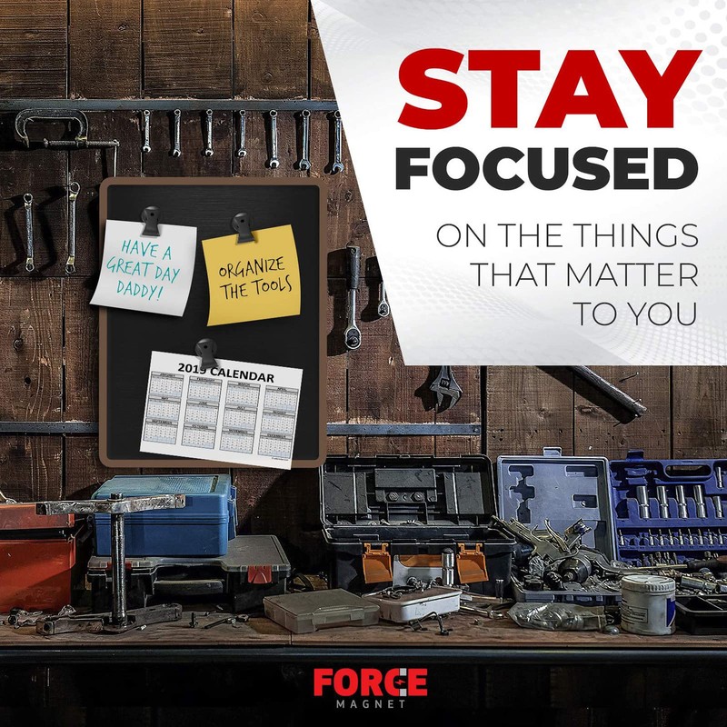 FORCE MAGNET [ Upgraded Clamp ] 10 Powerful Stainless Steel