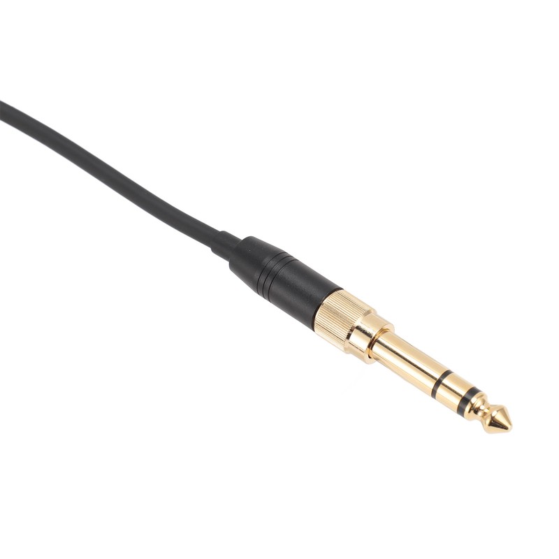 Coiled Headphone Cable Gold Plated Connector Replacement Headset Sound Cord
