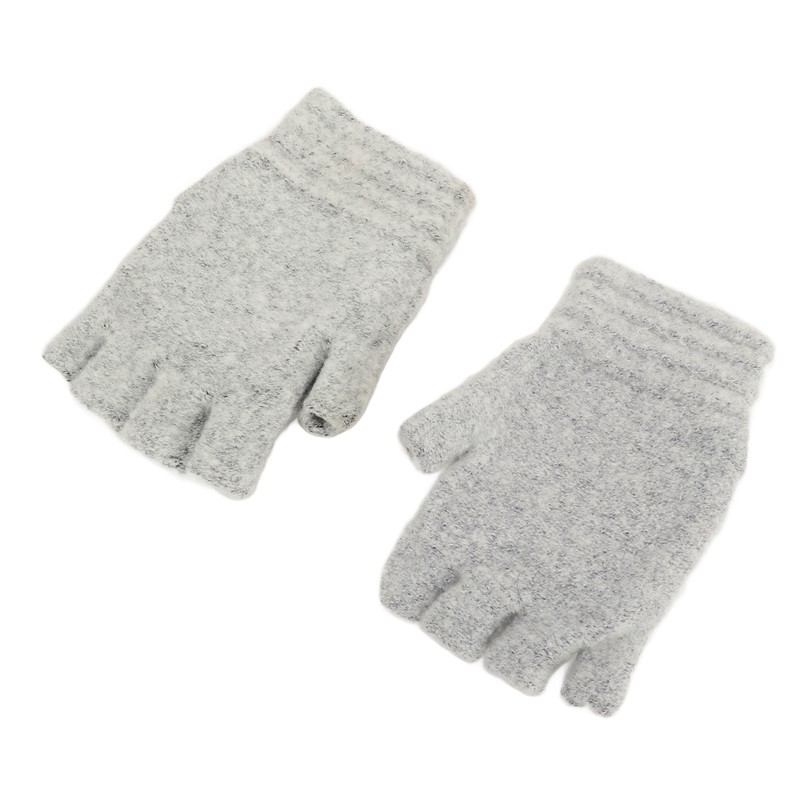 1Pair USB Heated Gloves Adjustable Temperature Electric Heated Gloves for