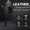 AQF Weight Lifting Belt for Men Gym Fitness, 4" 6"