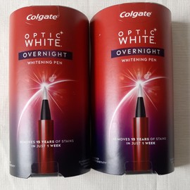 Colgate 2 Colgate Optic White Overnight Whitening Pen Teeth Stain Remover