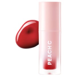 Peach C Jelly Beam Tint - Long Lasting Korean Lip Tint Stain Plumping Jelly Lip Gloss - Lightweight, Moisturizing & Buildable Lip Makeup Jelly Tint Blush with Vitamin E (To Love, 0.07 oz)