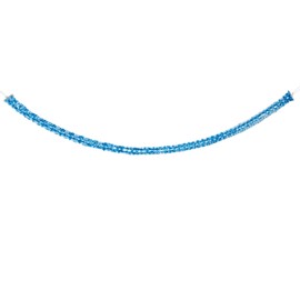 Papstar 1 Box = 10 x 2 Mini Garlands, Paper Diameter 8 cm, 2 m Bavarian Blue, Flame Retardant 19226