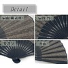 Nishikawa Shoroku Shoten Men's Fan, Summer, Fan, Bag Box Included,