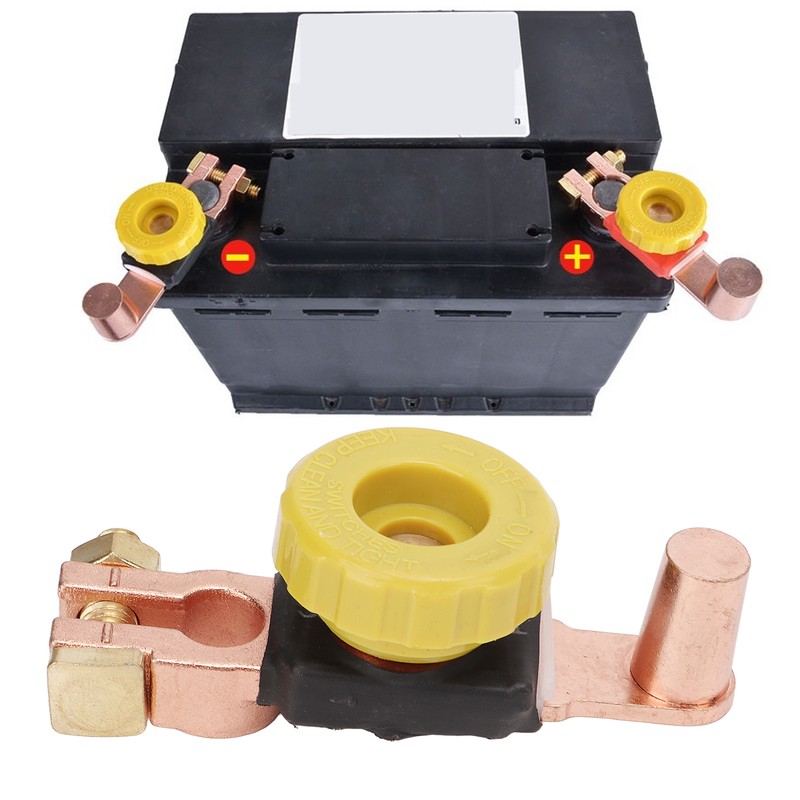 Top Post Battery Disconnect Switch Brass Rustproof Heavy Duty for