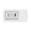 'Video Tape' Pill Box with Tablet Splitter (PI00035108)
