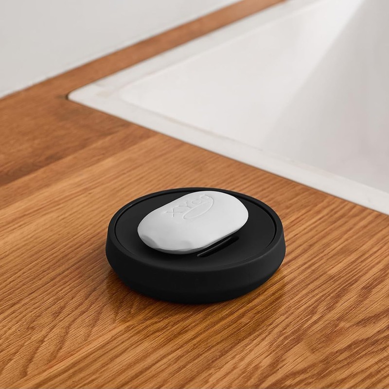 Soap Dish Black Round