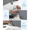 Metal Kitchen Faucet Head Replacement - with 15 Adapters, Low-Lead