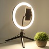 26cm/10in Ring Light LED Live Lamp Fill Light Dimmable USB