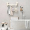 Apradas Kitchen Utensil Rack with Suction Cup, 6 Hooks Kitchen