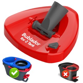 Upgraded Spin Mop Base Replacement Head Compatible with O-Cedar RinseClean 2 Tank, Spin Mop Head Cover, Easily Removable Mop Base.