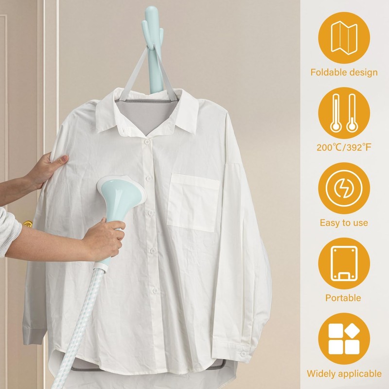 Steamer Board for Clothes with Ironing Glove,Stand for Steaming Clothes,Steamer