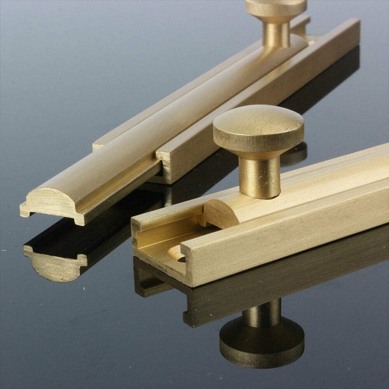 SUPERTOOL Surface Latch, 1PC Brass Door Bolt Unrust Simple Barrel