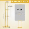 Thyle Heavy Duty Poster Stand Height up to 75" Welcome