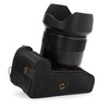 MegaGear MG1681 EVER READY BLACK REAL LEATHER CAMERA CASE COVER