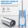 Cepillo para Inodoro de Acero Inoxidable 360° – Juego 2