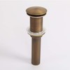 Flybath - llave de lavabo de latón envejecido, para baño,