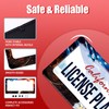 American Flag Bald Eagle License Plate Frame Patriotic License Plate